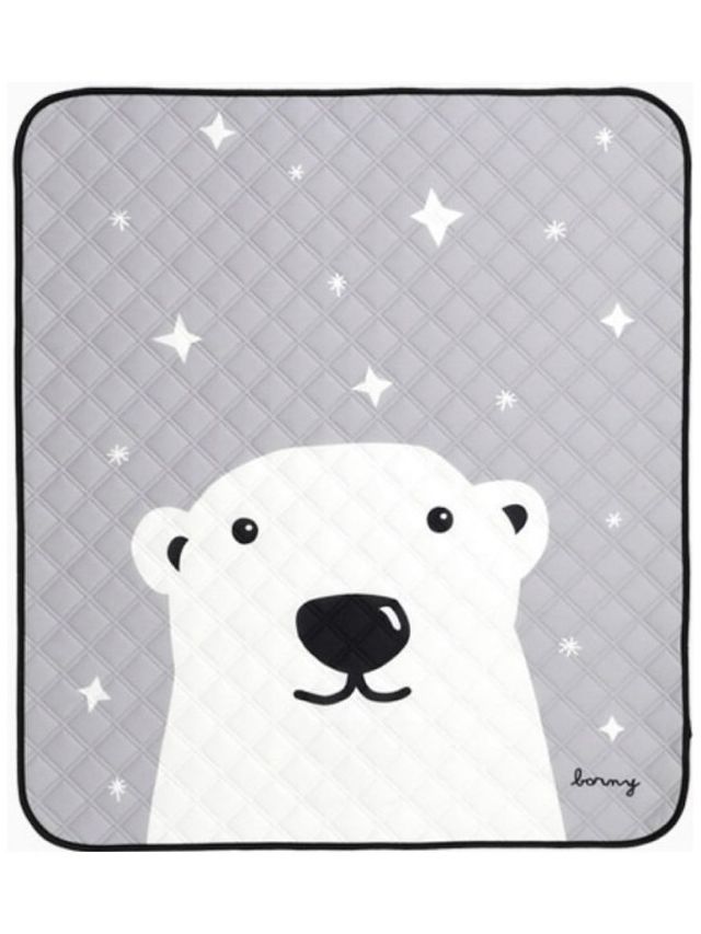 Borny Polar Bear Quilted Waterproof Mat Edamama 2001